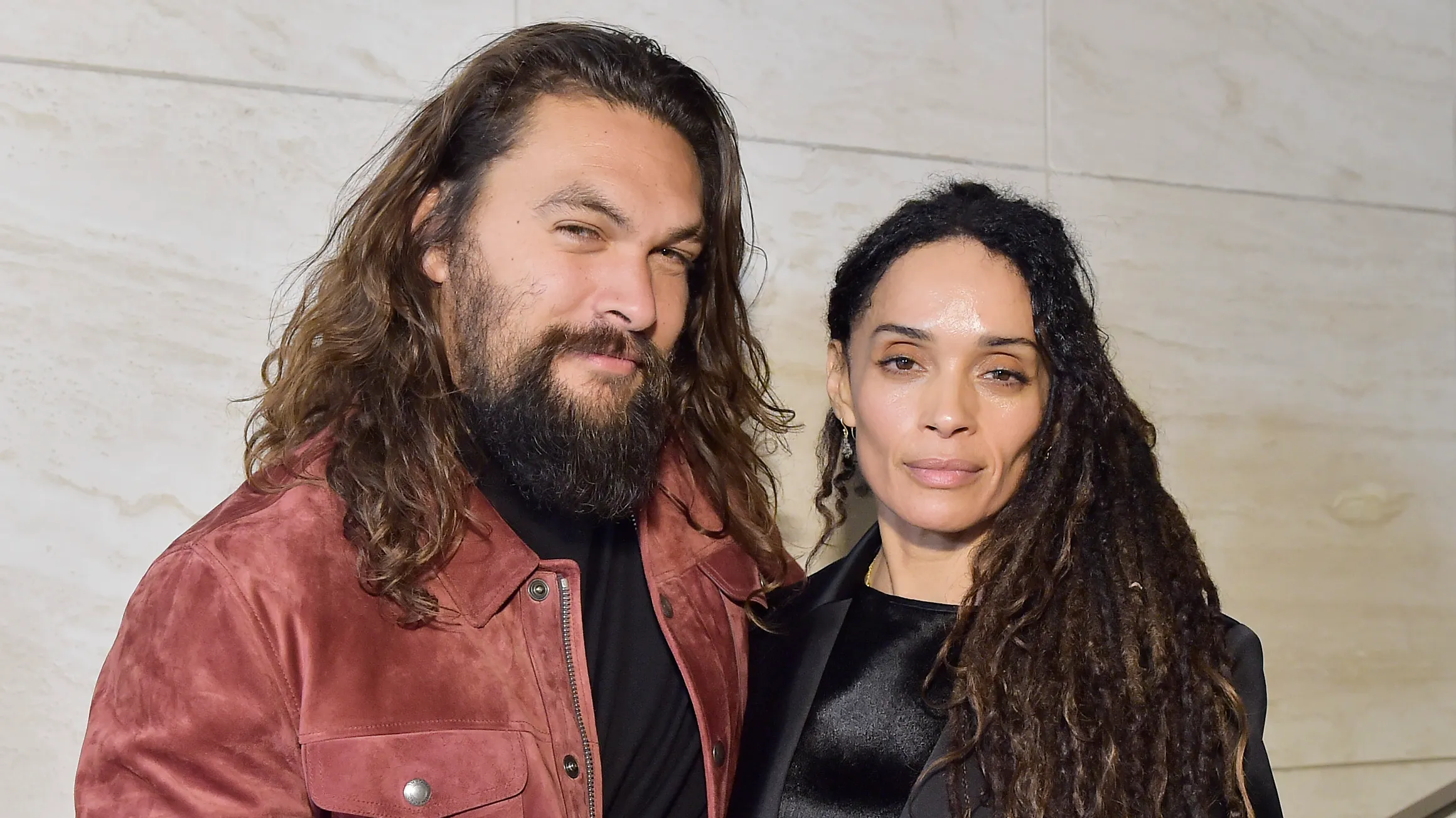 Jason momoa with his wife