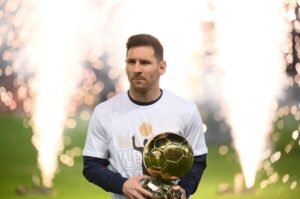 Lionel Messi win Ballon d'Or